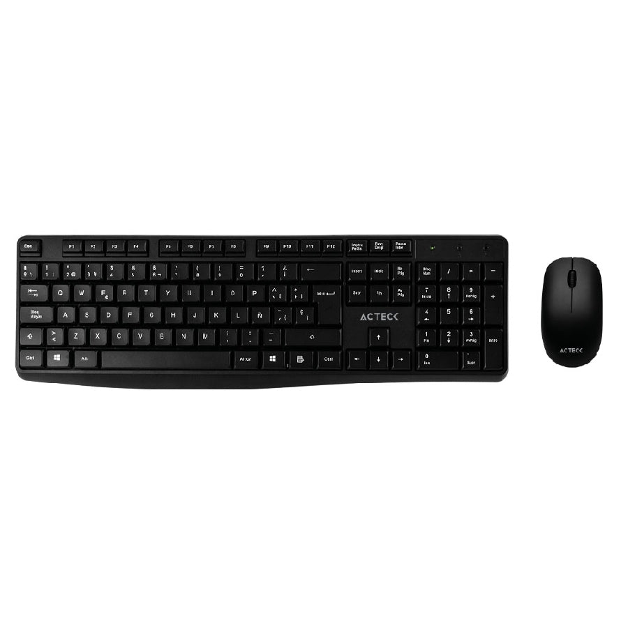 Acteck KT25 teclado Ratón incluido Universal RF inalámbrico Negro