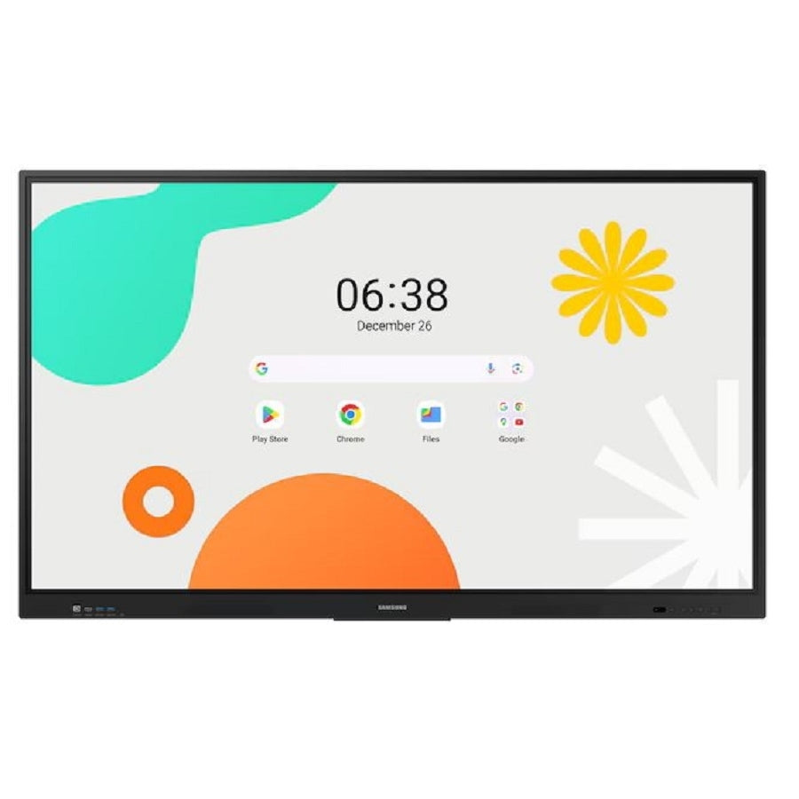 Samsung WA65F pizarrón interactivo 165.1 cm (65") 3840 x 2160 Pixeles Pantalla táctil Negro