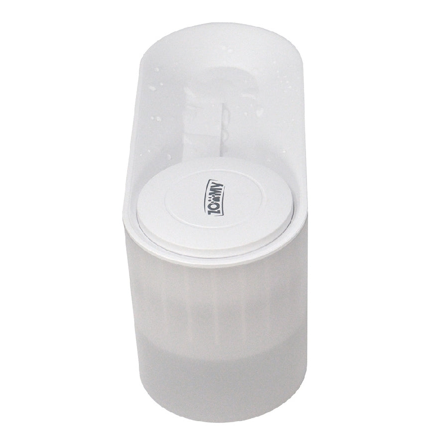 BEBEDERO PARA MASCOTAS ZOOMY 1.5L CON TRIPLE SISTEMA DE FILTRACION DE AGUA ULTRASILENCIOSO