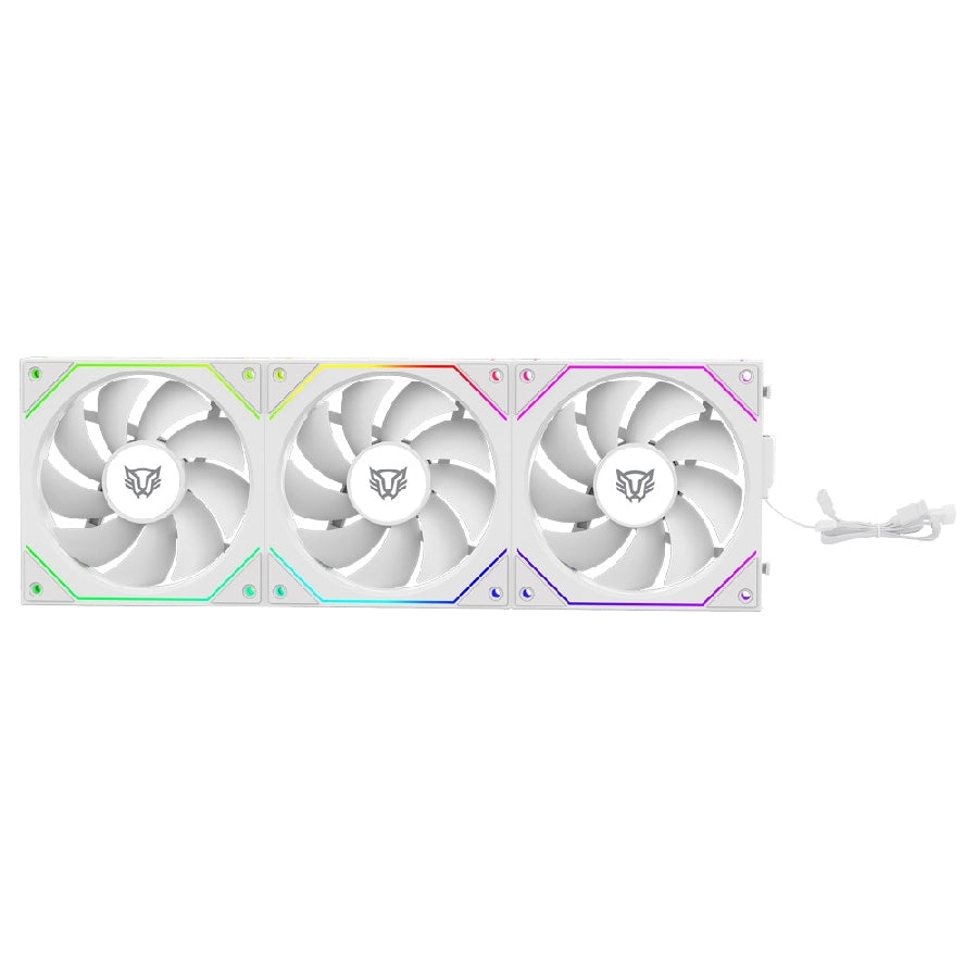Balam Rush Eolox Link EXL95 Gabinete de la computadora Ventilador 12 cm Blanco