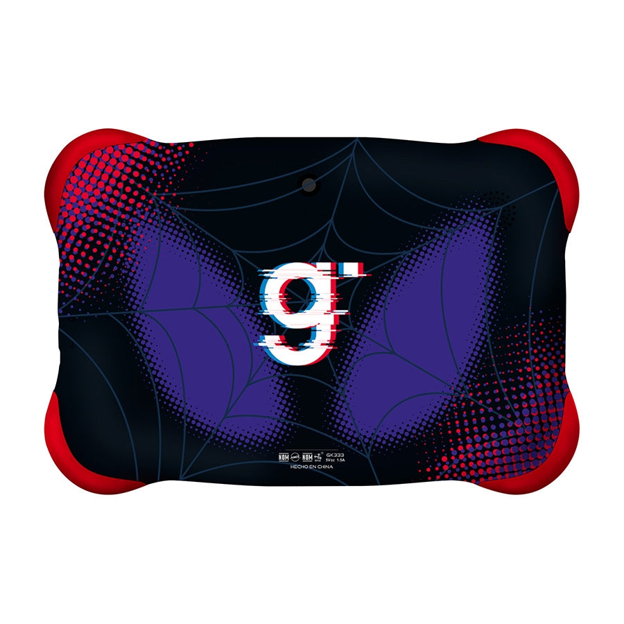 Ghia GK333S25 tablet para niños 16 GB Wifi Negro, Azul, Rojo
