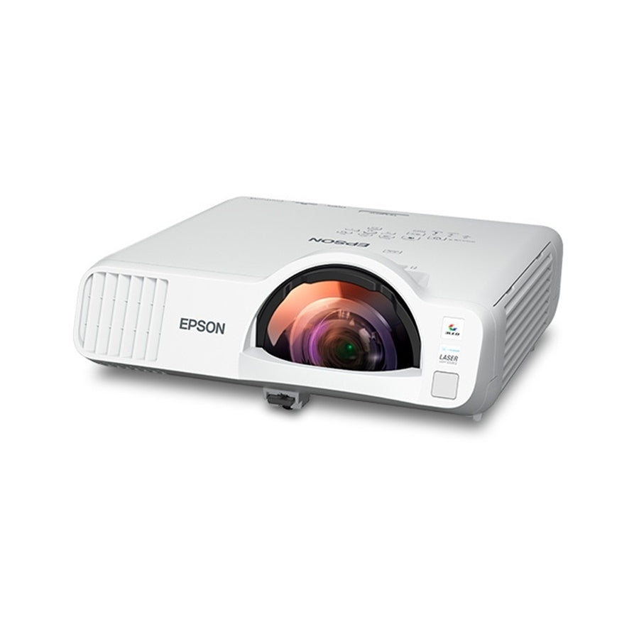 VIDEOPROYECTOR EPSON POWERLITE EB-L210SF, 3LCD, FULL HD, 4000 LUMENES, RED, USB, HDMI, LASER, WIFI MIRACAST, TIRO CORTO