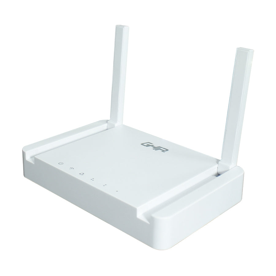 Ghia GNW-W2 router inalámbrico Ethernet rápido Banda única (2,4 GHz) Blanco