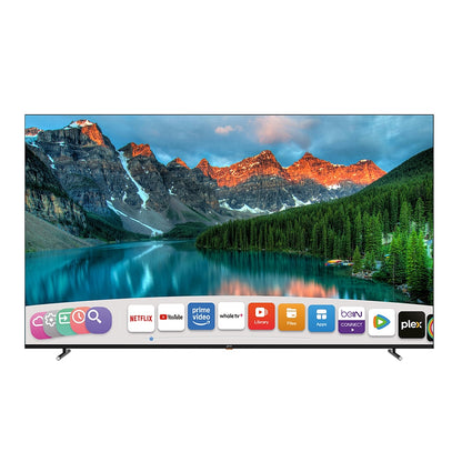 TELEVISION SMART GHIA WHALE TV 85 PULG UHD 4K WIFI, RJ45,3 HDMI,2 USB, RCA, OPTICO, DOLBY AUDIO