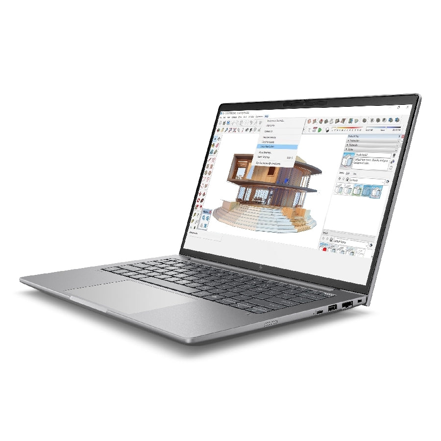 WORKSTATION PORTATIL HP ZBOOK 8 G1I / CORE ULTRA 7 255H HASTA 5.10 / RTX 500 ADA 4GB / 16GB DDR5 5600 / 512GB SSD / 14 WUXGA / WIFI 7 + BT 5.4 / WIN 11 PRO / PLATA / 1-1-0