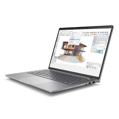 WORKSTATION PORTATIL HP ZBOOK 8 G1I / CORE ULTRA 7 255H HASTA 5.10 / RTX 500 ADA 4GB / 16GB DDR5 5600 / 512GB SSD / 14 WUXGA / WIFI 7 + BT 5.4 / WIN 11 PRO / PLATA / 1-1-0