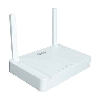 Ghia GNW-W2 router inalámbrico Ethernet rápido Banda única (2,4 GHz) Blanco
