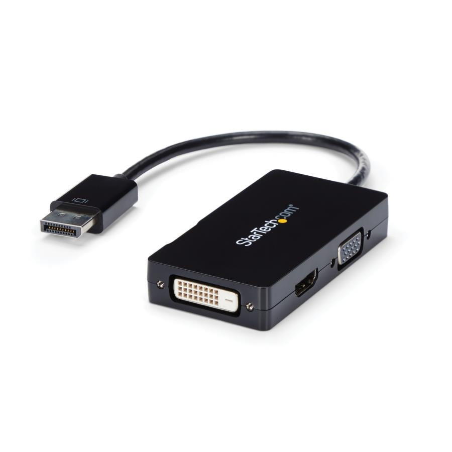 StarTech.com DP2VGDVHD adaptador de cable de vídeo 0.15 m Negro