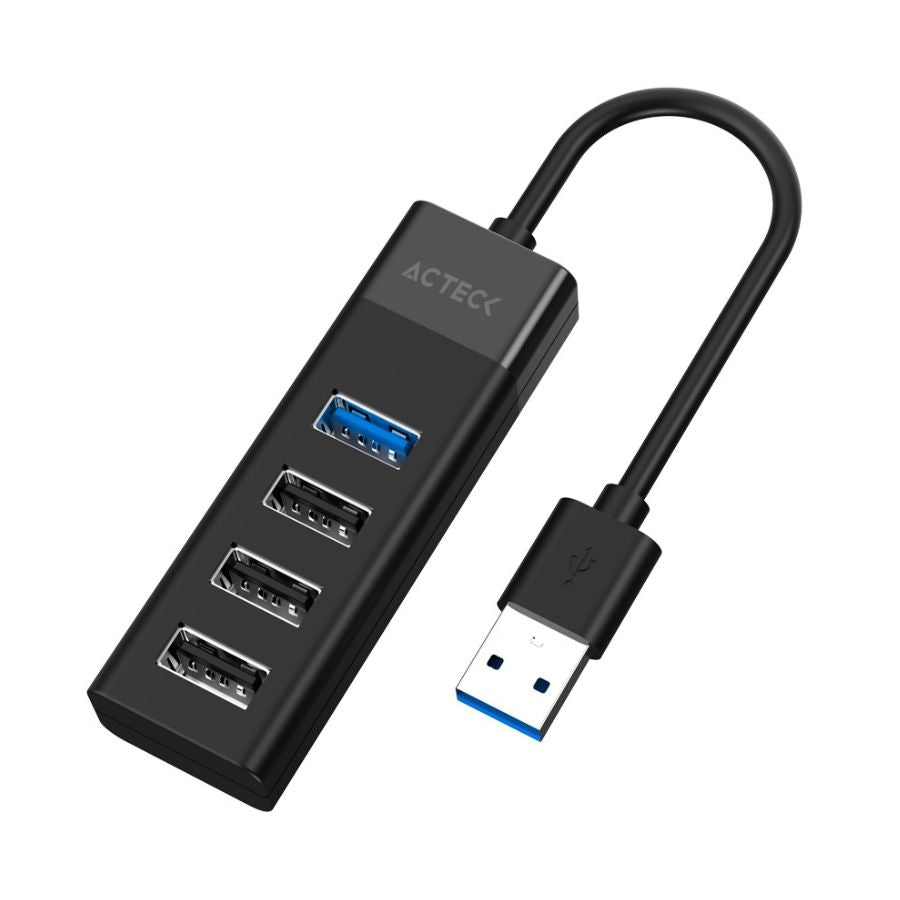 Acteck AC-937061 nodo concentrador USB 3.2 Gen 1 (3.1 Gen 1) Type-A