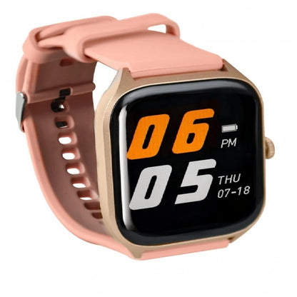 Perfect Choice PC-270225 reloj inteligente y deportivo 4.65 cm (1.83") TFT Digital 240 x 286 Pixeles Rosa dorado