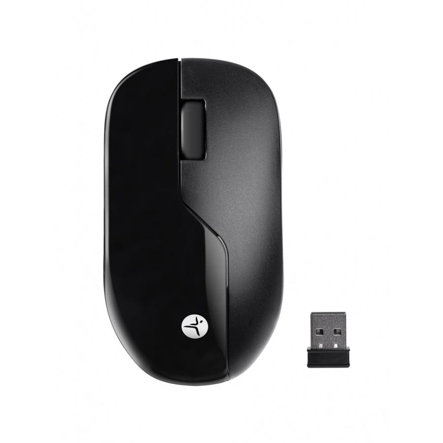 MOUSE -  TECHZONE - TZACMOI50 - BATERIA RECARGABLE - INALAMBRICO USB A- OPTICO -  1200 DPIS -  2.4 GHZ  - 2 BOTONES + SCROLL - NEGRO
