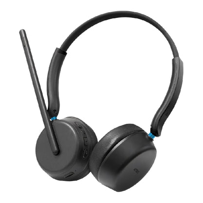 Acteck AC-942386 audífono y auriculare Auriculares Inalámbrico Diadema Llamadas/Música/Deportes/Diario USB Tipo C Bluetooth Negro