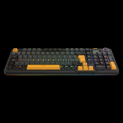 Balam Rush BR-942492 teclado Juego USB + Bluetooth QWERTY Español Negro, Naranja