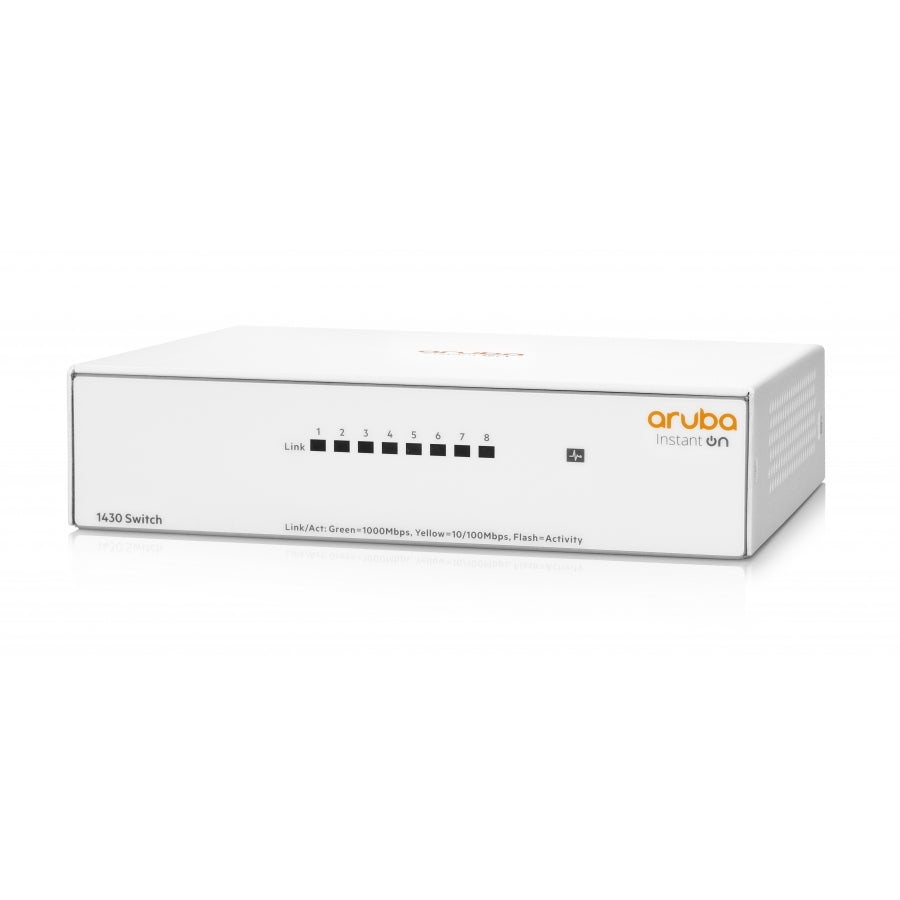 HPE Aruba Networking Networking Instant On Switch 8p Gigabit 1430
