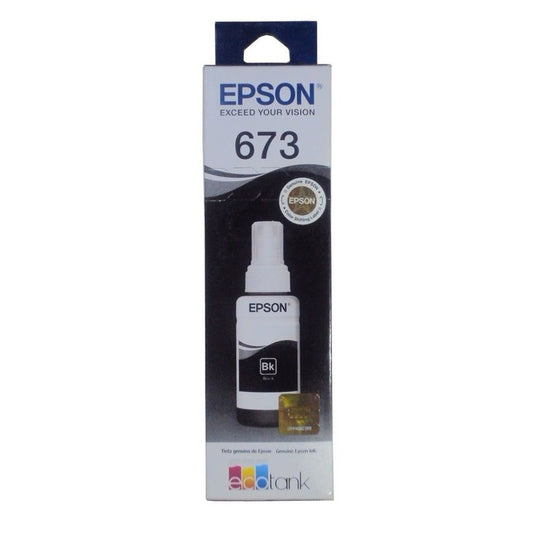 CARTUCHO EPSON MODELO 673 NEGRO, PARA L800, L1800 , L805