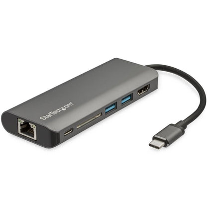 StarTech.com DKT30CSDHPD3 base para laptop o replicador de puertos Alámbrico USB 3.2 Gen 1 (3.1 Gen 1) Type-C Negro, Gris
