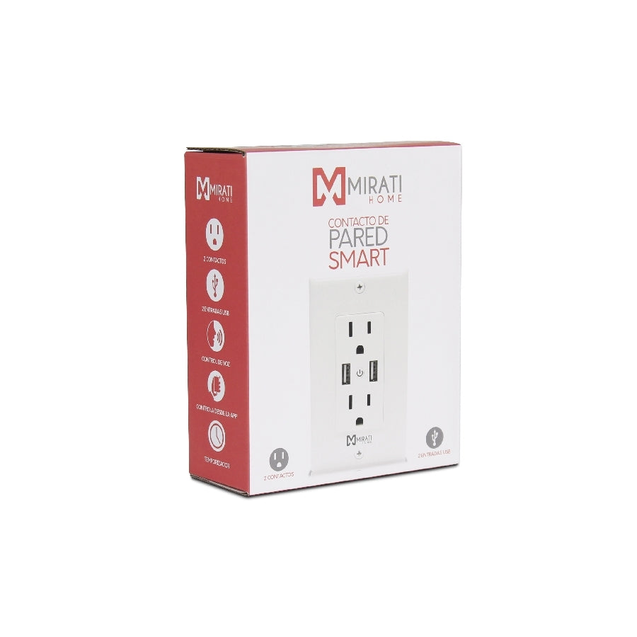 Mirati MCP1 enchufe inteligente 1200 W Hogar Blanco