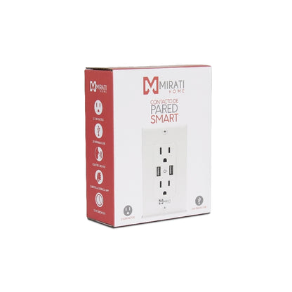 Mirati MCP1 enchufe inteligente 1200 W Hogar Blanco
