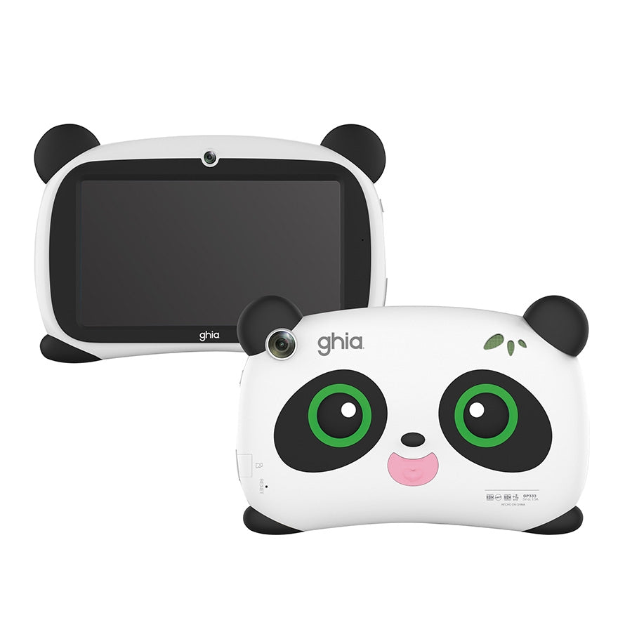 TABLET KIDS /A333 PENTACORE/ 7 PULG IPS /4GB RAM/64GB /USB C/2CAM/WIFI/BLUETOOTH/2500MAH/ANDROID 15 /PANDA OJOS VERDES