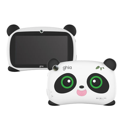 TABLET KIDS /A333 PENTACORE/ 7 PULG IPS /4GB RAM/64GB /USB C/2CAM/WIFI/BLUETOOTH/2500MAH/ANDROID 15 /PANDA OJOS VERDES