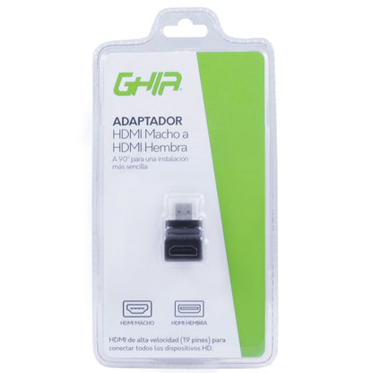 Ghia ADAP-6 cambiadores de género de cables HDMI Type A (Standard) Negro