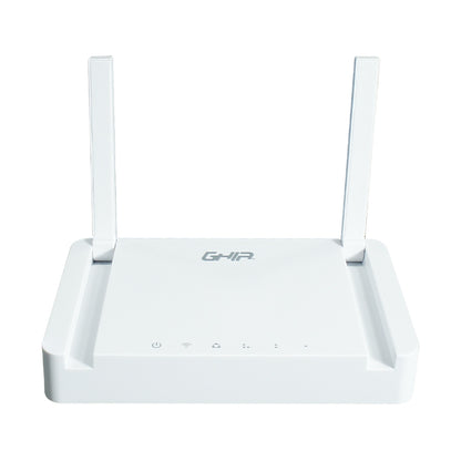 Ghia GNW-W2 router inalámbrico Ethernet rápido Banda única (2,4 GHz) Blanco