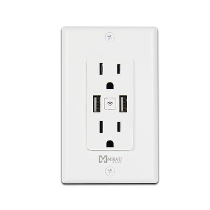 Mirati MCP1 enchufe inteligente 1200 W Hogar Blanco