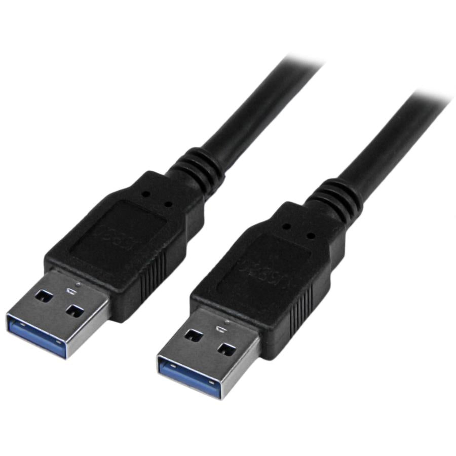 CABLE DE 1.8M USB 3.0 SUPERSPEED A MACHO A A MACHO COLOR NEGRO - STARTECH.COM MOD. USB3SAA6BK