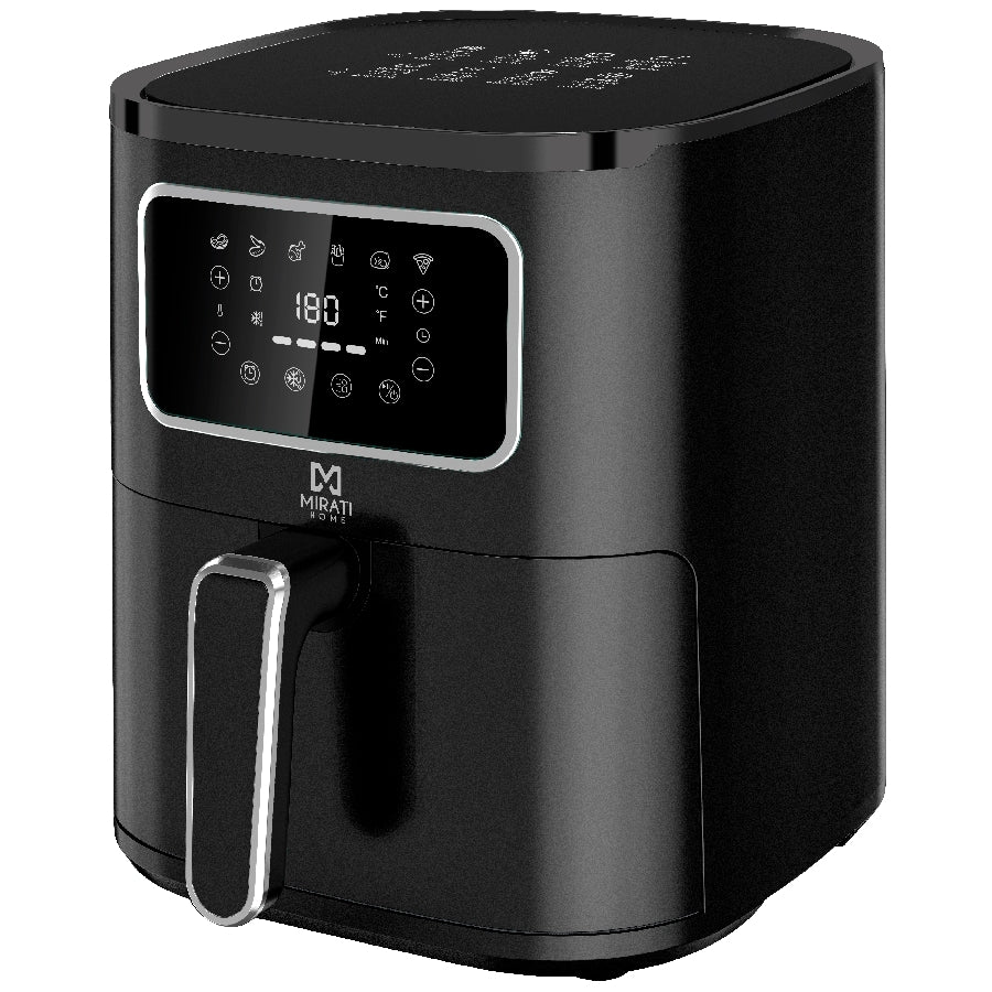 FREIDORA DE AIRE DIGITAL MIRATI CON CAPACIDAD DE 5 LITROS, 7 MODOS PREESTABLECIDOS, TEMPERATURA DE 60C-200C
