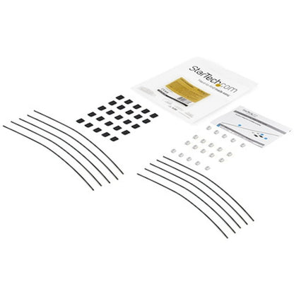StarTech.com CONNLOCKPK10 organizador de cables Piso Cable de amarre Negro 10 pieza(s)
