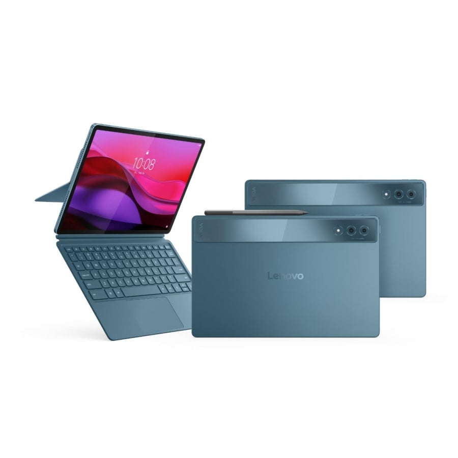 Lenovo Yoga Tab Plus Snapdragon 256 GB 32.3 cm (12.7") 16 GB Wi-Fi 7 (802.11be) Android 14 Verde azulado