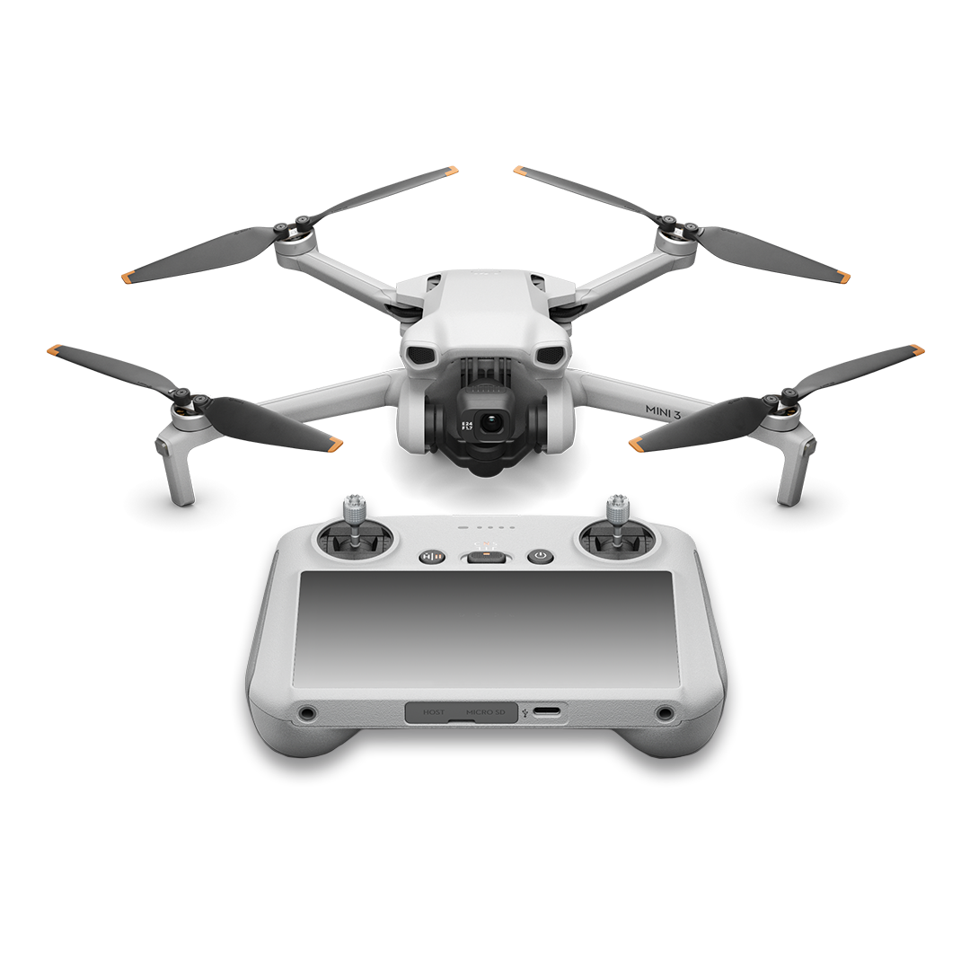 Dji Mini 3 (dji Rc) | Dron Mini Con Cámara | Video 4k Color Gris