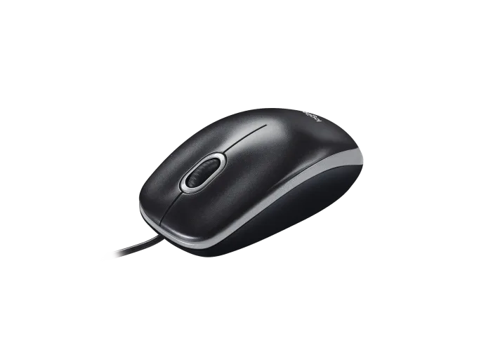 Combo de teclado y mouse con cable Logitech Mk200