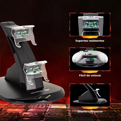 Cargador Dual para Mandos XBOX